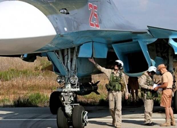 ВКС РФ Сирия Су-34 пилоты