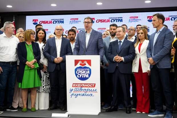 Местные выборы в Сербии: «Русская партия» спасает Вучича от поражения в Нише