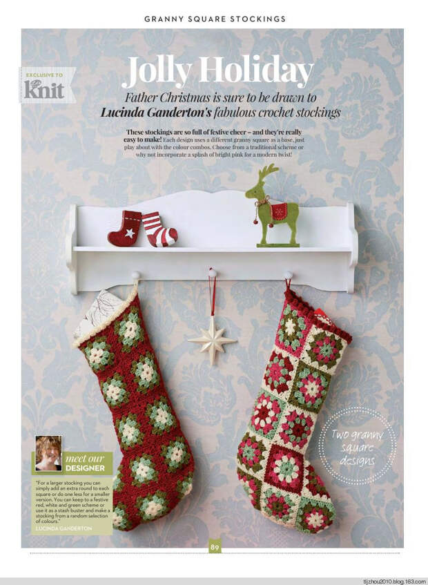 Lets Knit Single Issue Xmas Spec №14 2014 - 紫苏 - 紫苏的博客 Lets Knit Single Issue Xmas Spec №14 2014 - 紫苏 - 紫苏的博客
