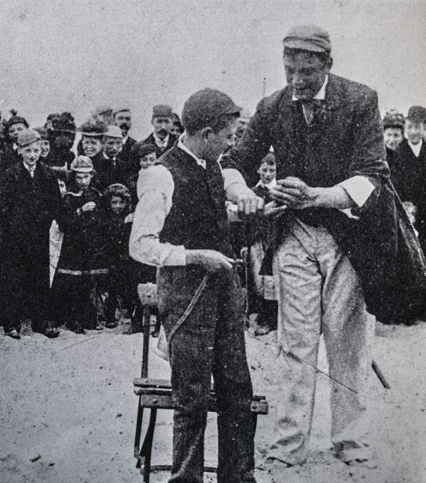Отдых на британских пляжах в 1890-х годах