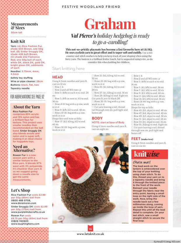Lets Knit Single Issue Xmas Spec №14 2014 - 紫苏 - 紫苏的博客 Lets Knit Single Issue Xmas Spec №14 2014 - 紫苏 - 紫苏的博客