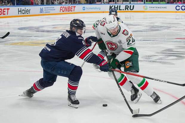 Кубок Гагарина. «Ак Барс» и «Металлург» сыграют третий матч полуфинальной серии