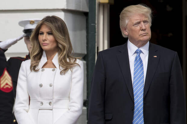 Мелания и Дональд Трампы
