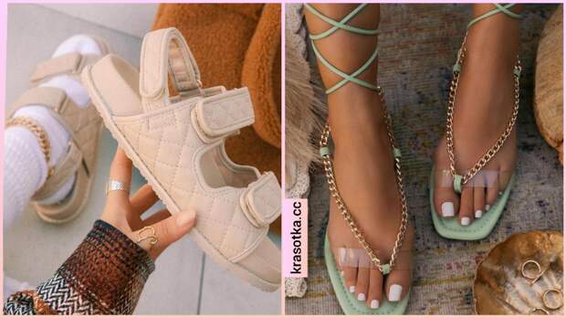 Модные сандали 2021: стильные расцветки, модели и 12 фотоидей