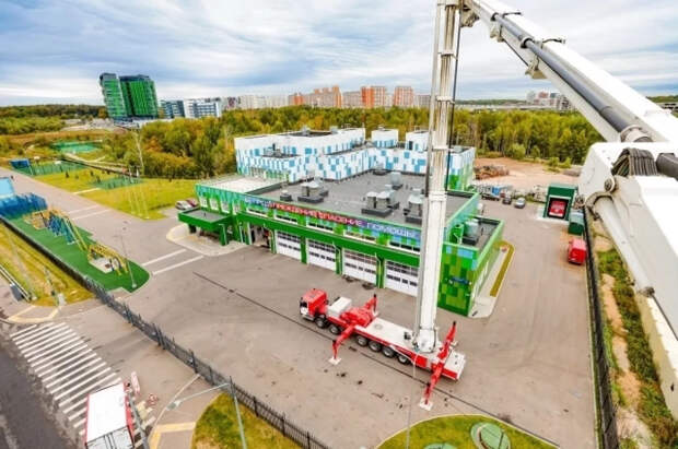 Собянин: 26 зданий пожарных депо построено в Москве с 2011 года
