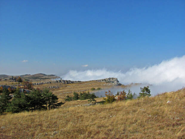 Туман на Демерджи-яйле