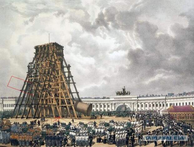 Кто построил Александровскую колонну или как нас обманывают 19 век, история, факты