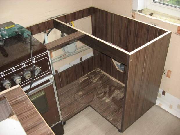 Ремонт своими руками и дизайн угловой кухни 5,5 кв.м (18 фото)