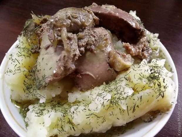 куриная печень в мультиварке