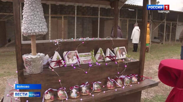 На территории Свято-Георгиевского женского монастыря в Керчи открылась рождественская ярмарка