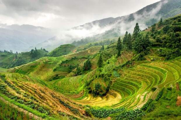 Красивые пейзажи Гуйлинь (Guilin)