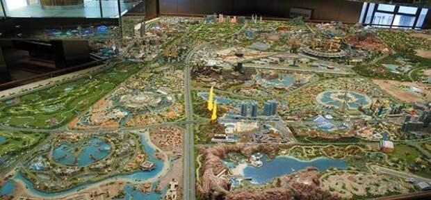 Парк Dubailand станет самым большим в мире. Парк Dubailand станет самым большим в мире.