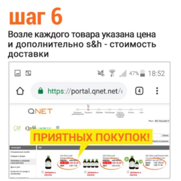 продукция qnet