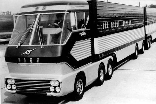 Ford Turbine Truck 1964 - Грузовик размером с дом ford, авто, автоистория, грузовик, концепт, концепт-кар, разработки, ретро авто