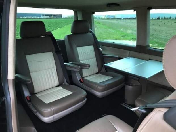 Микроавтобус Volkswagen Multivan с двигателем от Porsche 911
