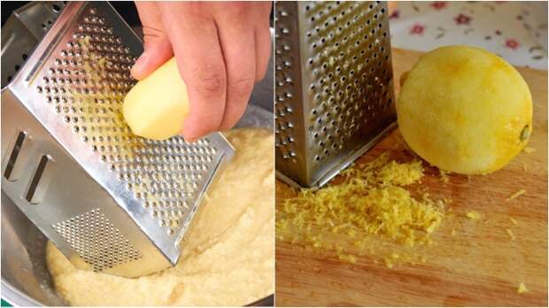 Многие хозяйки и сегодня применяют мелкую терку, чтобы натереть картофель для драников, корицу, цедру лимона / Фото: kartoshkaplus.ru