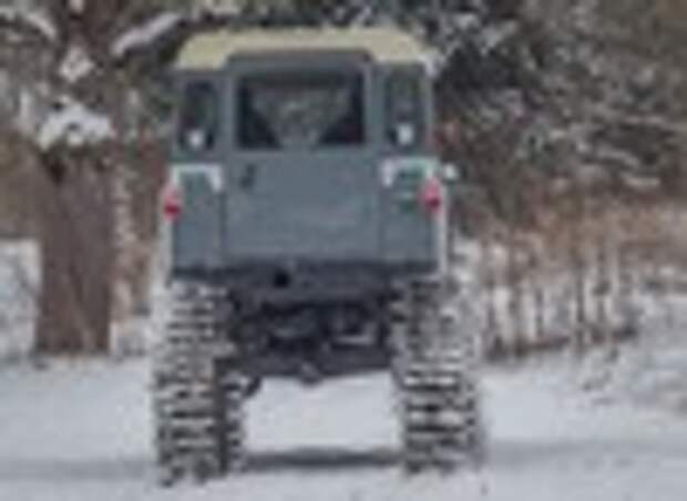 Land Rover с генами гусеницы