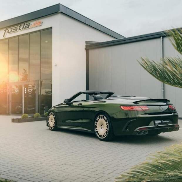 Тюнингованный Mercedes-AMG S63, как способ обратить на себя внимание