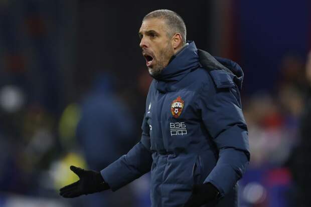 «Сегодня на поле я видел команду», — Челестини о нулевой ничьей ЦСКА с «Рубином»