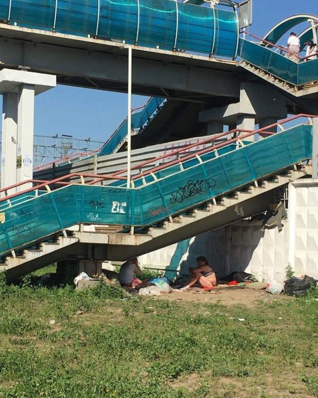 «Дом отдыха» под мостом в Лосинке закроют