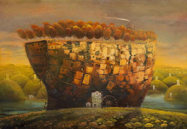 Волшебные корабли Modestas Malinauskas