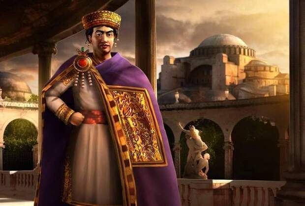 Юстиниан. Арт из компьютерной игры Sid Meier's Civilization V