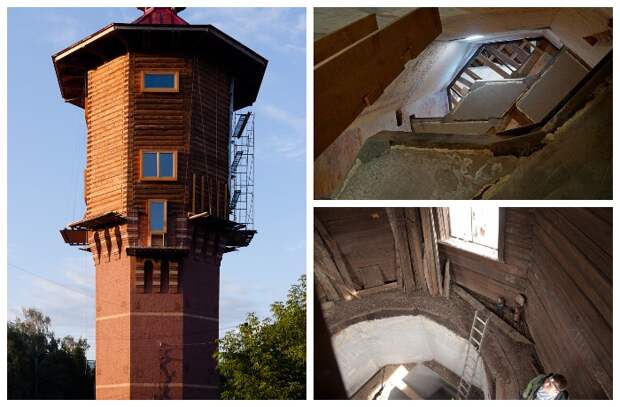 Старинная башня была в плачевном состоянии. Старинная башня была в плачевном состоянии.