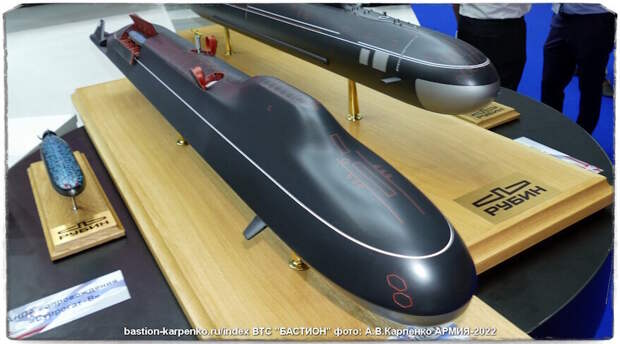 Модель атомной подводной лодки "Арктур". Фото: А.В. Карпенко.