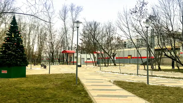 У станции МЦД Сетунь завершились работы по благоустройству