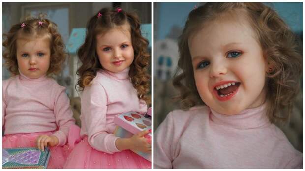 Дочери Костенко и Тарасова снялись в рекламе детской косметики