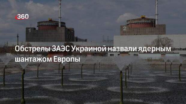 Советник главы ДНР Гагин: Киев использует обстрелы ЗАЭС в качестве ядерного шантажа Европы