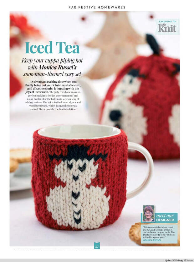 Lets Knit Single Issue Xmas Spec №14 2014 - 紫苏 - 紫苏的博客 Lets Knit Single Issue Xmas Spec №14 2014 - 紫苏 - 紫苏的博客