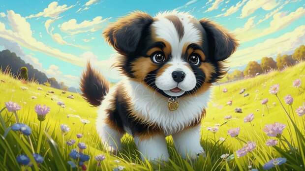 Собака / Изображение сгенерировано ИИ FusionBrain.AI от Sber AI / amic.ru