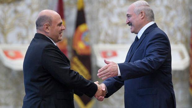 БелТА: президент Белоруссии Лукашенко поздравил Мишустина с назначением