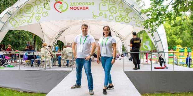 Лекция доктора Мясникова на площадке «Здоровая Москва» установила рекорд. Фото: mos.ru