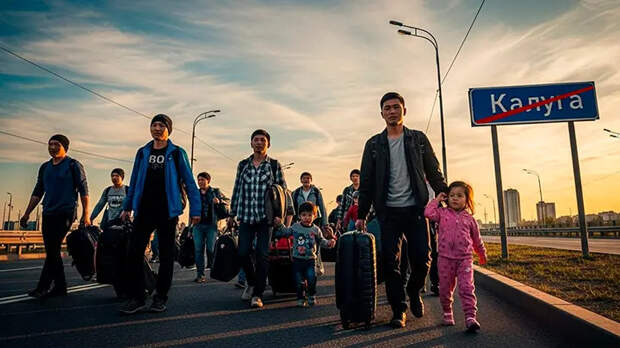 Калуга восстала: Мигрантов лишают того, что они забирали у русских семей