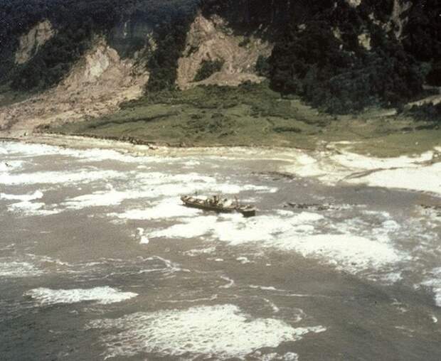 1960, землетрясение Вальдивии и цунами вода, интересное, познавательное