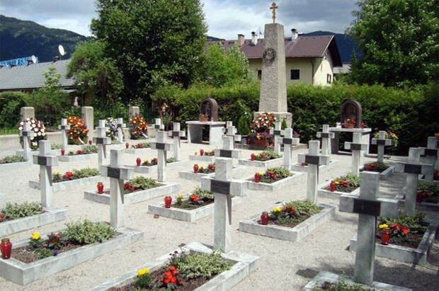 Кладбище казаков в Лиенце