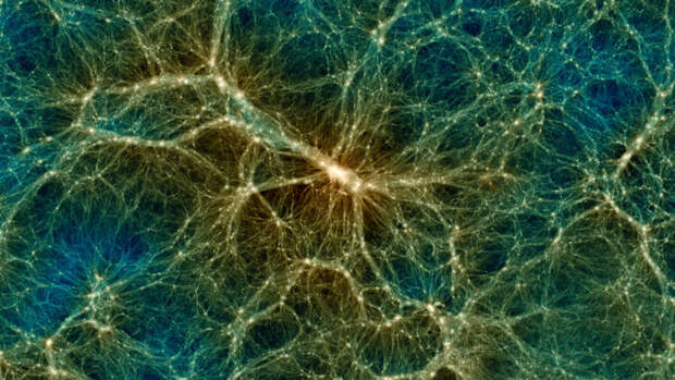 dark matter biggest simulated universe