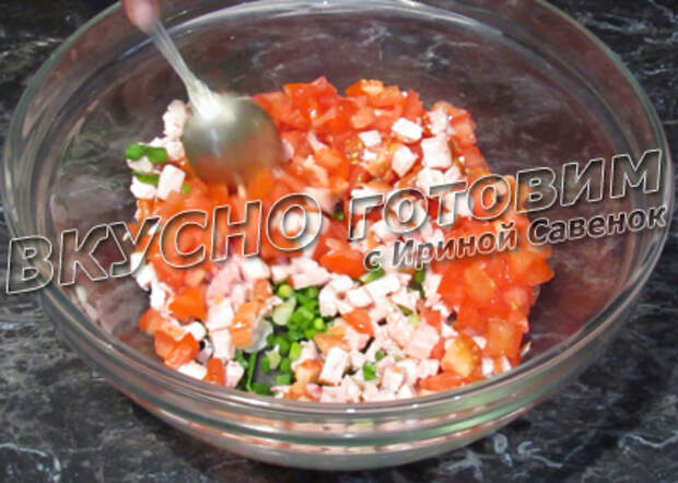 Лепешки заварные с куриной грудкой и твердым сыром - шаг 10