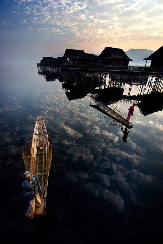 Отражения в озере - 30 красивых фотографий