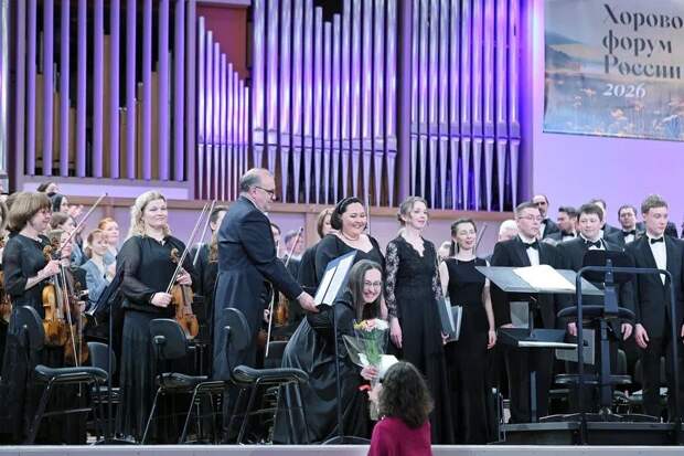 Участниками первого хорового форума России стали более 20 тысяч человек