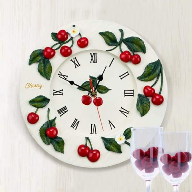 Часы настенные для кухни