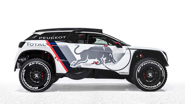 Новая машина Peugeot для ралли-рейдов получила название 3008 DKR. Фото 1