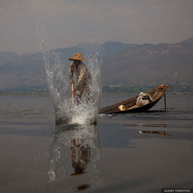 Жизнь Мьянмы на воде в фотографиях 