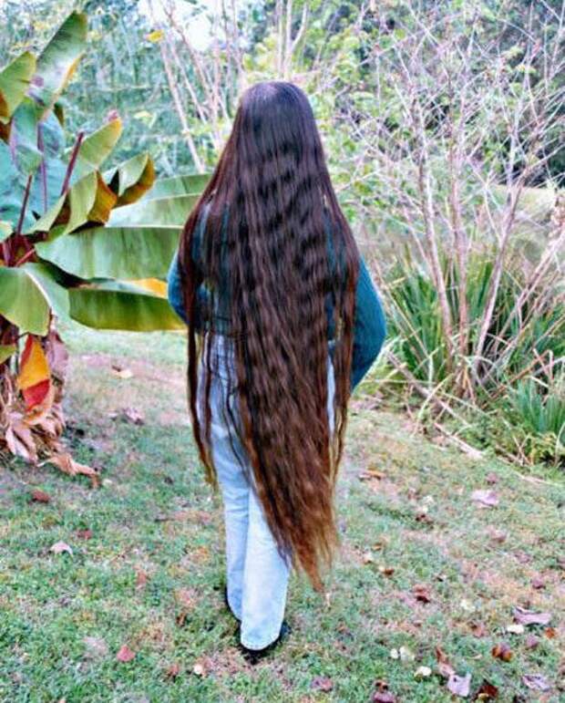 Самые густые волосы в мире фото