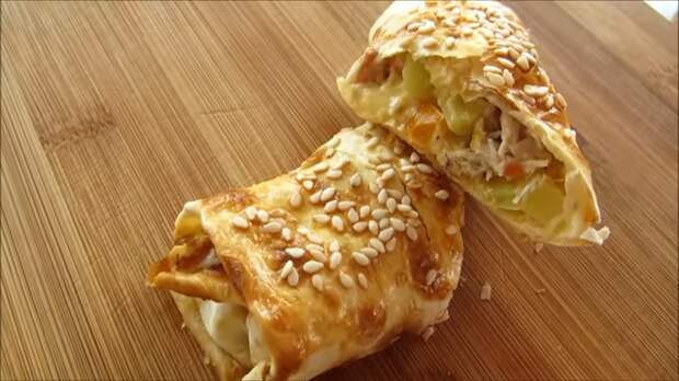 Вкусные пирожки без возни с тестом Еда, Пирожок, Вкусно, Рецепт, Приготовление, Длиннопост, Видео рецепт, Шаурма, Шаверма, Видео