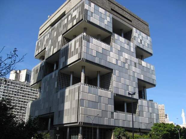 Штаб-квартира Петробрас. Бразилия здания, интересное, фото