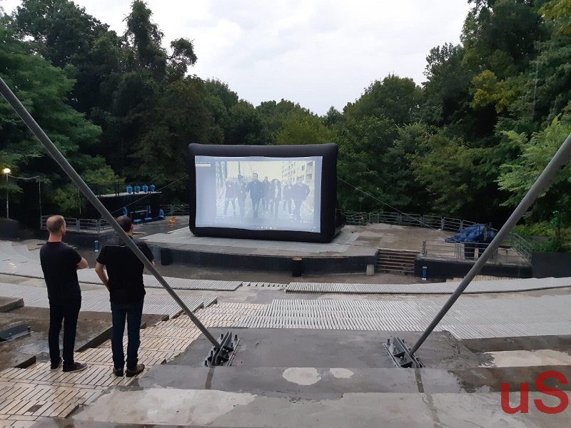 Inflatable screens Проекционные надувные экраны
