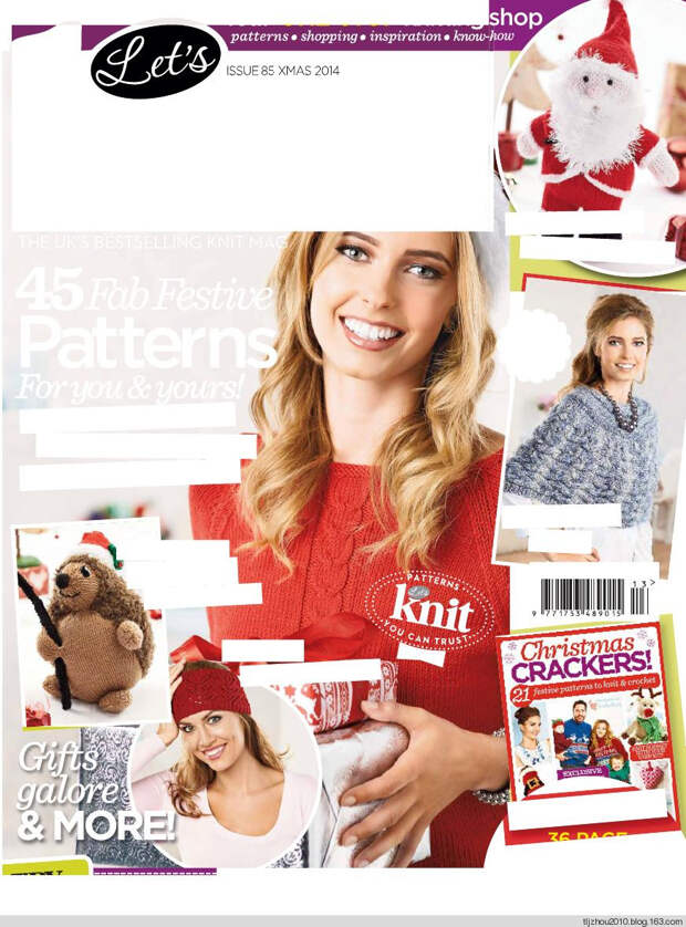 Lets Knit Single Issue Xmas Spec №14 2014 - 紫苏 - 紫苏的博客 Lets Knit Single Issue Xmas Spec №14 2014 - 紫苏 - 紫苏的博客